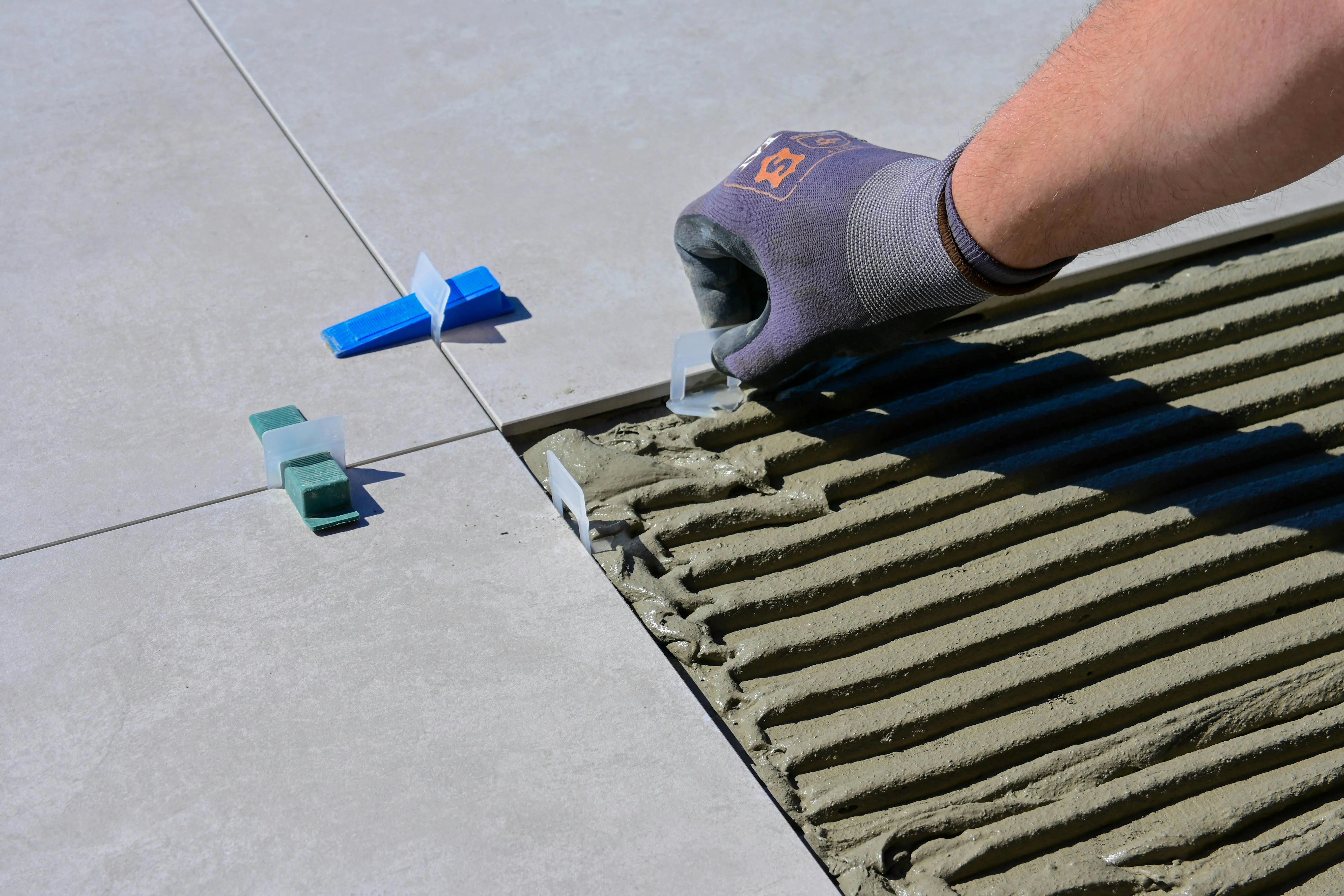 Premium Materialien für Fliesenarbeiten